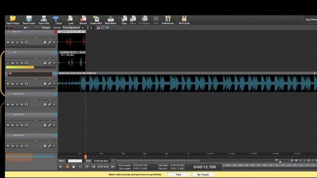 Free studio recording software 2019 (Full NCH Mixpad Walkthrough) смотреть онлайн