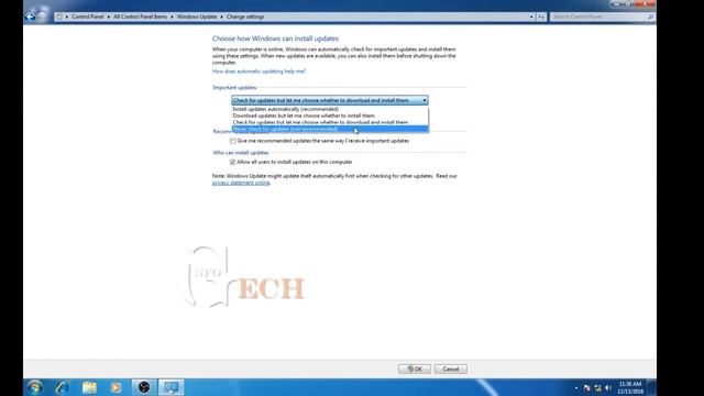 Disable and Enable Windows Update in Windows смотреть онлайн