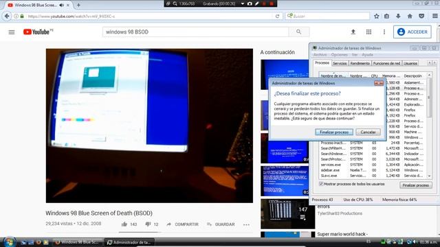 Windows Vista BSOD #10 смотреть онлайн