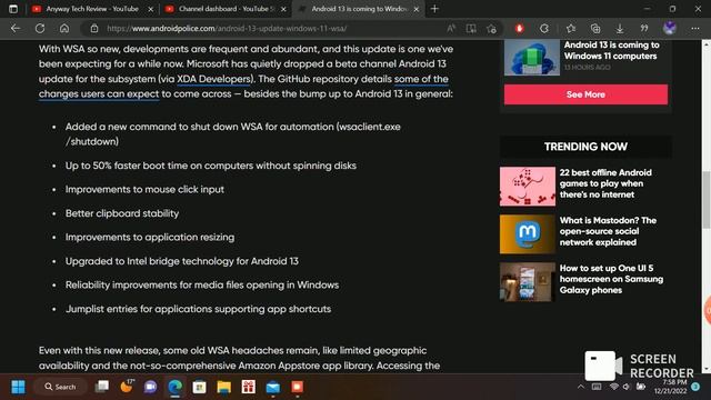 Android 13 is coming to Windows 11 computers смотреть онлайн