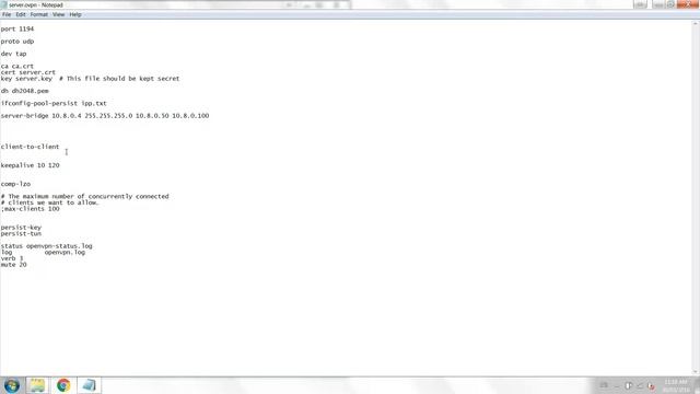 Creating configuration files for server (Windows OS) смотреть онлайн