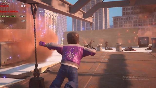 Saints Row The Third Remastered | Ryzen 3 3200ge Benchmark 900p low смотреть онлайн