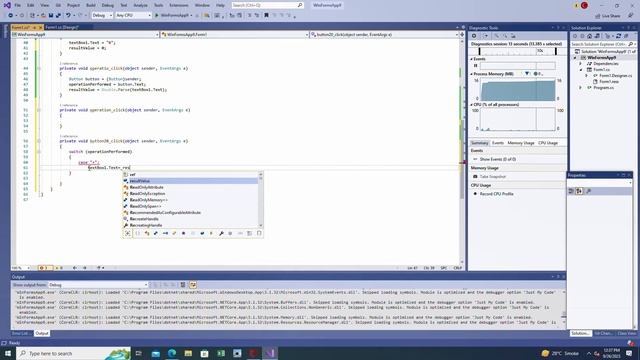 How to Create Calculator in visual programing using window application form C#. Part 2 смотреть онлайн