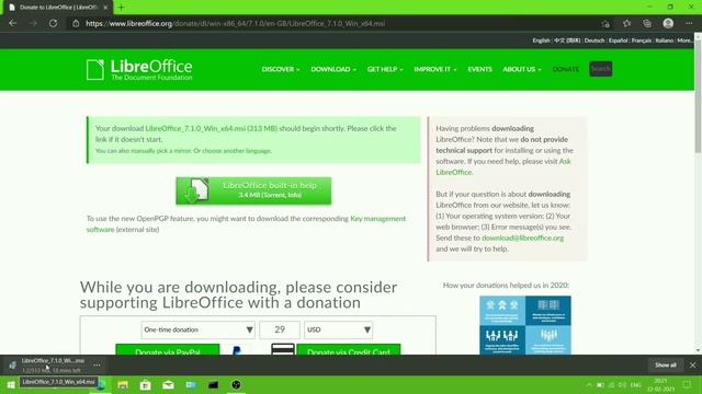 How to dowanload || LibreOffice 7.1.0 || In Pc || Free Software || #Tech Gates смотреть онлайн