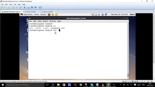 Tar command in Linux with example |TecGeeks смотреть онлайн