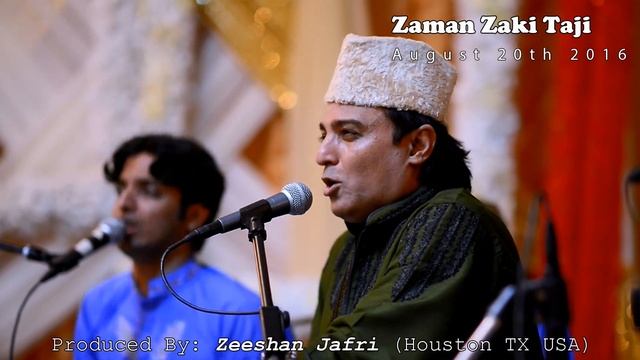 Mere Banne ki baat | Zaman Zaki Taji | Houston TX Aug 20th 2016 смотреть онлайн