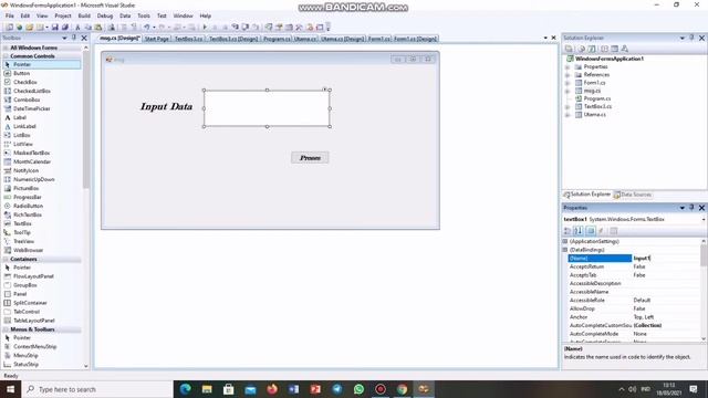 Membuat data Input/Output dan MessageBox menggunakan C#/C Sharp смотреть онлайн