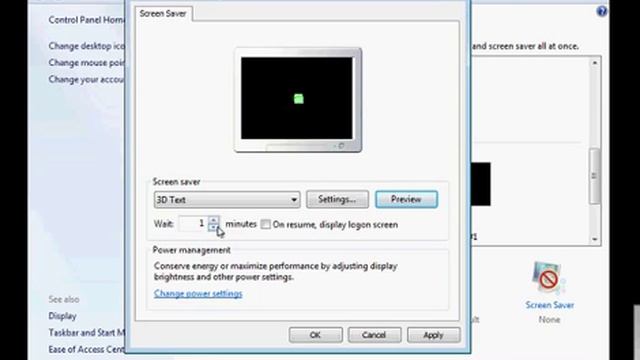 How to set screen saver in win 7 смотреть онлайн