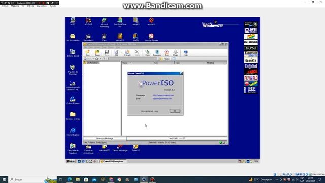 Windows 98 First Edition 1998 4.10 Spanish Version en virtual machine parte 3 смотреть онлайн