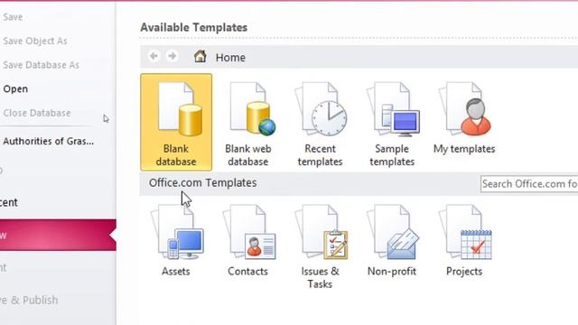 HOW TO LUNCH MICROSOFT ACCESS 2010 смотреть онлайн