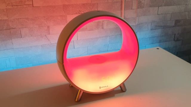 Relax with this Dekala Arches Smart Ambient Lamp with Wireless charger смотреть онлайн