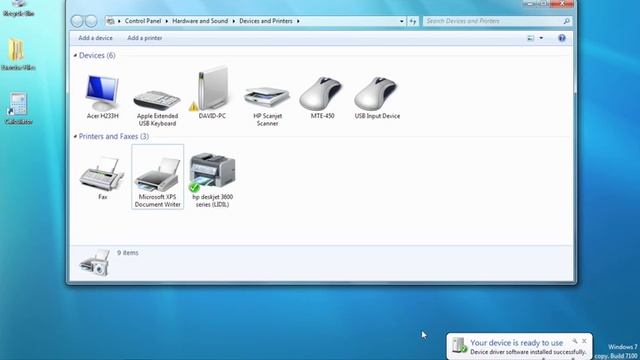 Windows 7 Printing смотреть онлайн