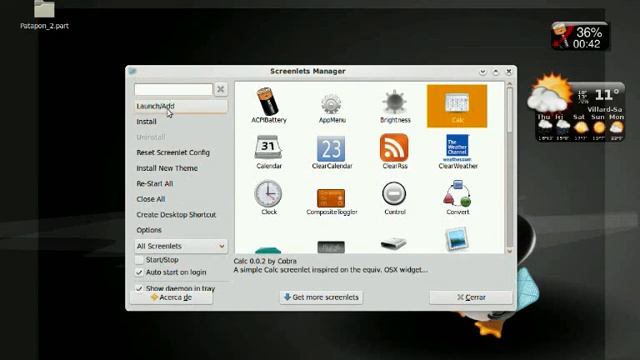 Como instalar gadgets en Ubuntu, como en windows Vista (videotutorial) смотреть онлайн