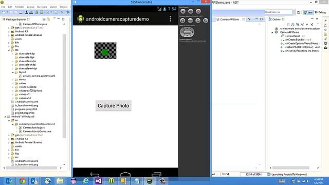 Developing Camera App in Android and Windows Store смотреть онлайн