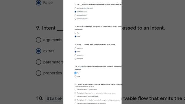 Unit -4 Navigation and app architecture Quiz answers смотреть онлайн