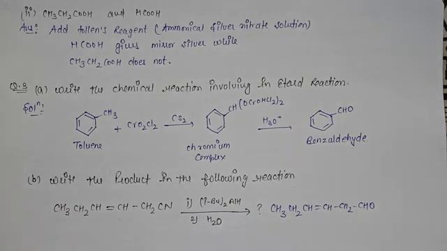 Aldehydes Ketones and Carboxylic Acid Class 12 | Chemistry Important Questions Class 12 Board 2020 смотреть онлайн