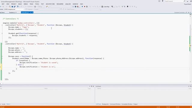 Part 4.6 : Kickstart AngularJS with Web API in Visual Studio 2013 смотреть онлайн