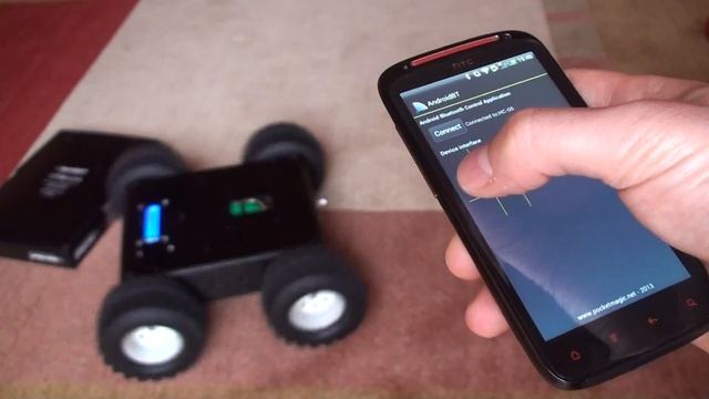Android Controlled Rover Robot смотреть онлайн