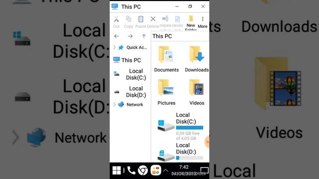 Тест (обзор) Windows Mobile 10!😱 смотреть онлайн
