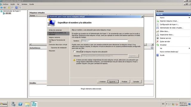 Servicio Hyper V en Windows server 2008 смотреть онлайн