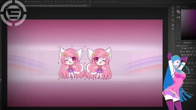 Preset Pink | Youtube wallpaper/banner смотреть онлайн