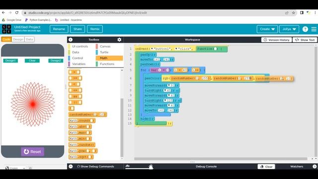Learn to create a design by coding in App lab-Coding for Kids-Code.org смотреть онлайн