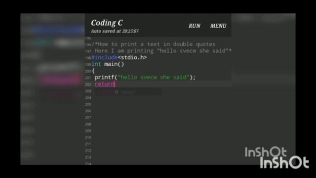 c program to print required text in double quotes #learn c# смотреть онлайн