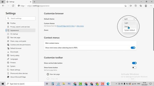 How to Enable Microsoft Edge (Chromium-Based) Dark Mode on Windows 10 смотреть онлайн