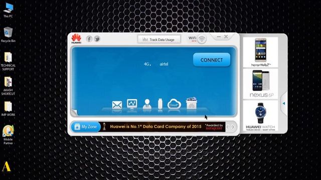 Airtel HUAWEI 4G Dongle Model- E3372 | Part-3 | How to Enable Roaming смотреть онлайн