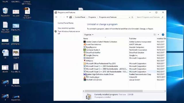 uninstall programs in windows 7,8,10 смотреть онлайн