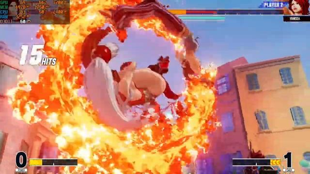 KOF XV 15 LOW END PC REC. #3 60FPS MAI VS VANESSA (Ultra Setting) смотреть онлайн