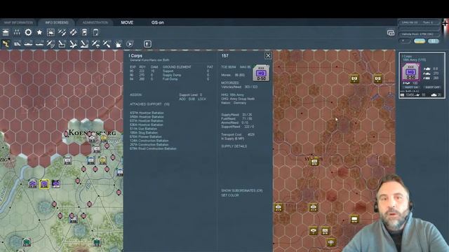 War in the East - Turn 1 (Setup 2) смотреть онлайн