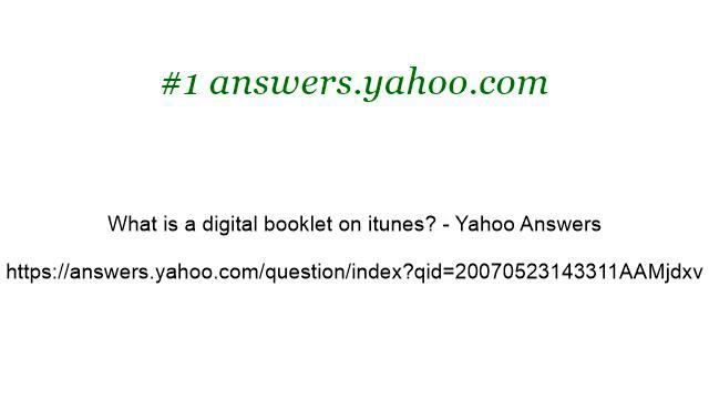 What Is A Digital Booklet On Itunes? смотреть онлайн