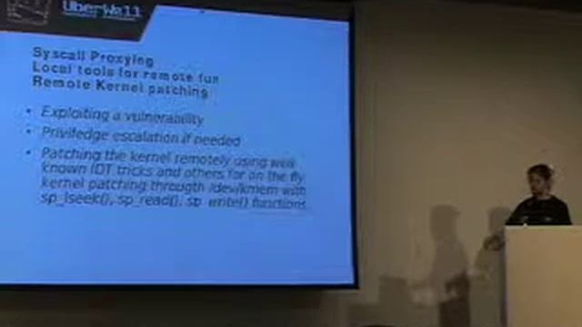 22C3: Syscall proxying fun and applications смотреть онлайн
