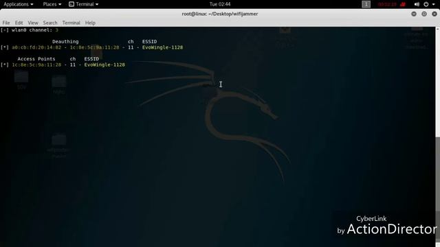 How to Jamm All Wifi Around You Using Kali linux In A Minute Send Deauth To All Wifi And All Client смотреть онлайн