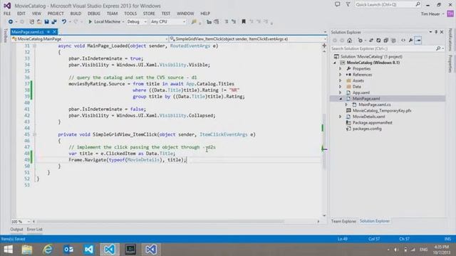 Visual Studio 2013 Launch What's New for XAML Developers in Windows 8 1 смотреть онлайн