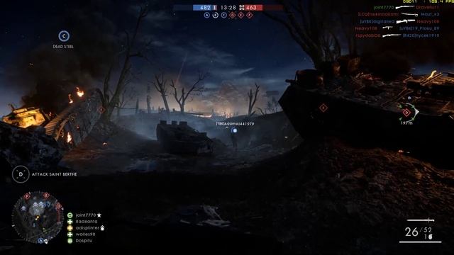 BF1 Nivelle well deserved win смотреть онлайн