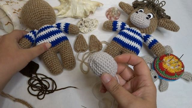 Как связать бычка морячка Часть 2 смотреть онлайн