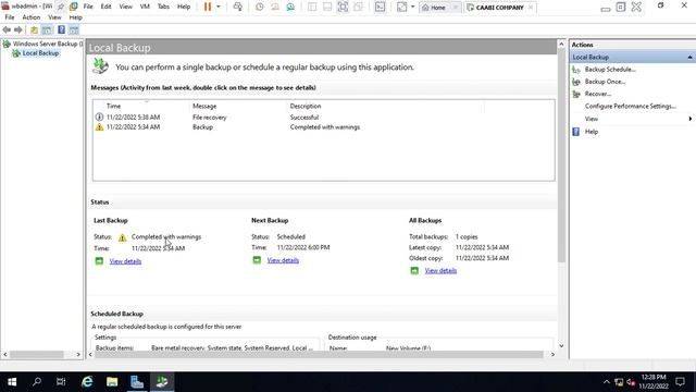 sidaa loo sameyo backup and recovery windows server 2019 dawasho wcn смотреть онлайн