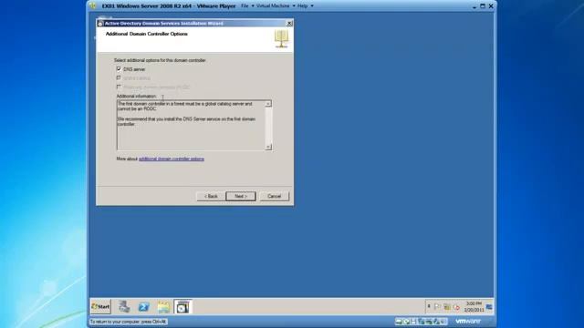 Install Active Directory on 2008 R2 Server YouTube смотреть онлайн