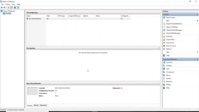 Create a Virtual Machine in Microsoft Hyper-V Manager смотреть онлайн