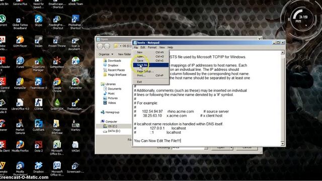 How To Edit Host File For Windows смотреть онлайн