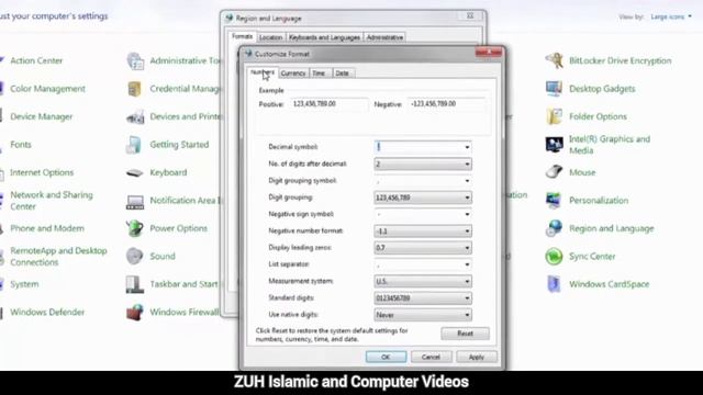 Control Panel Full Tutorial in Pashto Class - 22 | Recovery and Region and Language Part. 1 смотреть онлайн