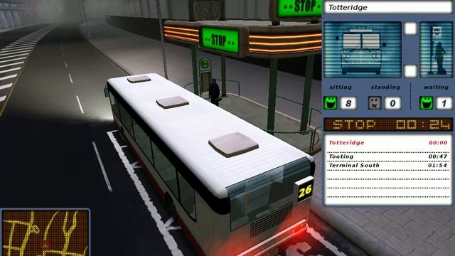 Bus Driver Windows XP Gameplay Route 26 смотреть онлайн