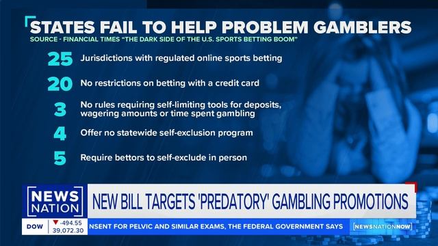 'Need to put onus on the sportsbooks': Rep. supporting new gambling bill | NewsNation Now смотреть онлайн
