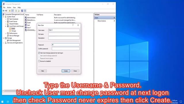 3 Ways to Create Local User Account in Windows 10. смотреть онлайн