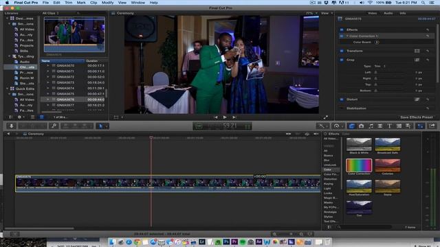 Where to find Color Correction in Final Cut Pro 10.2.2 смотреть онлайн