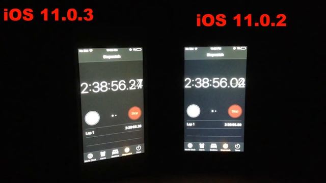 iOS 11.0.3 Vs iOS 11.0.2 - iPhone 5S Battery Comparison Test #ios11 #ios1103 #ios1102 #batterytest смотреть онлайн