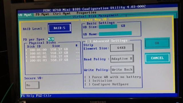 Dell Server Raid 5 Configuration with Hot Spare смотреть онлайн
