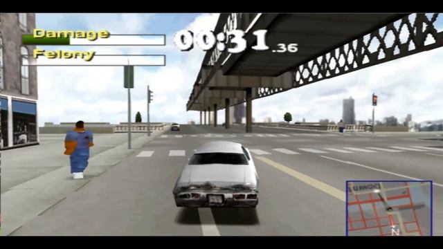Driver 2 Ps1. Epsxe2.0.5(Best Graphics)(wide-screen)Full HD Gameplay. смотреть онлайн